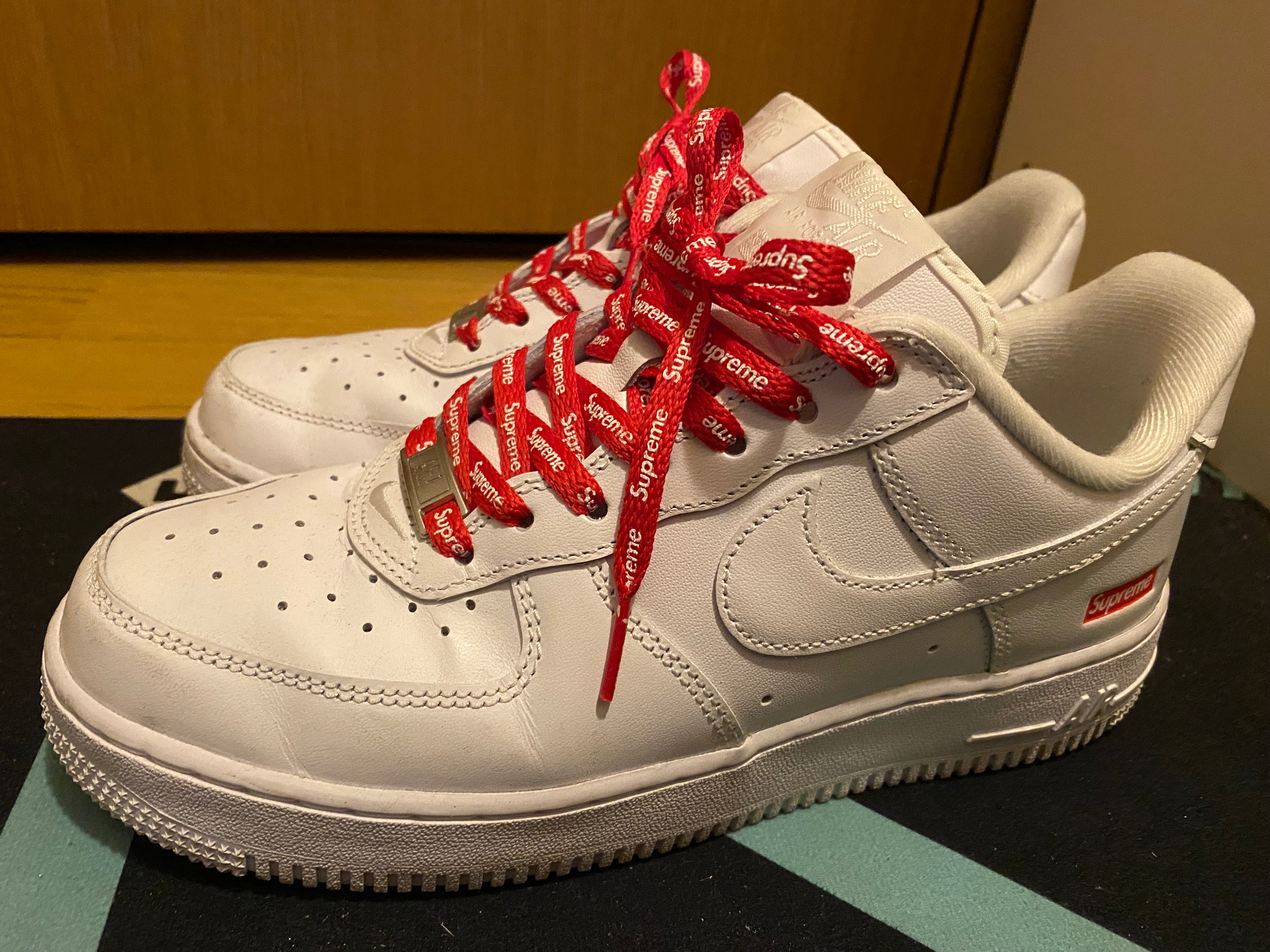 Supreme × Nike Air Force 1 Low "White"