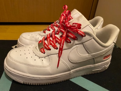 Supreme × Nike Air Force 1 Low "White"