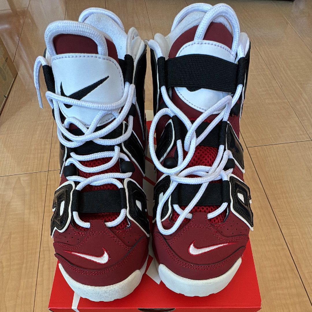 Nike Air More Uptempo ’96 "Black and Varsity Red" (2021) 