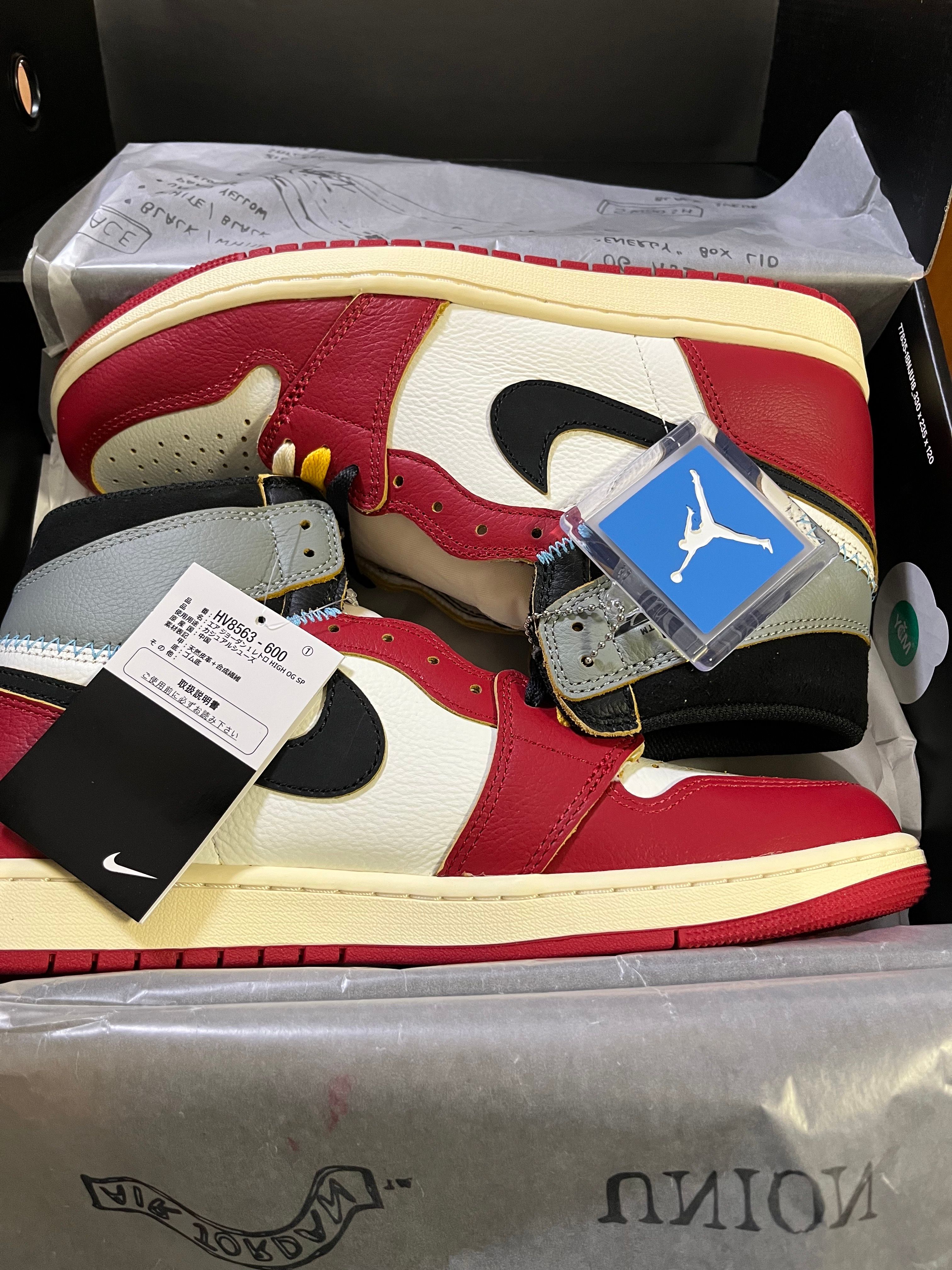 UNION × Nike Air Jordan 1 Retro High OG "Chicago/Shadow"