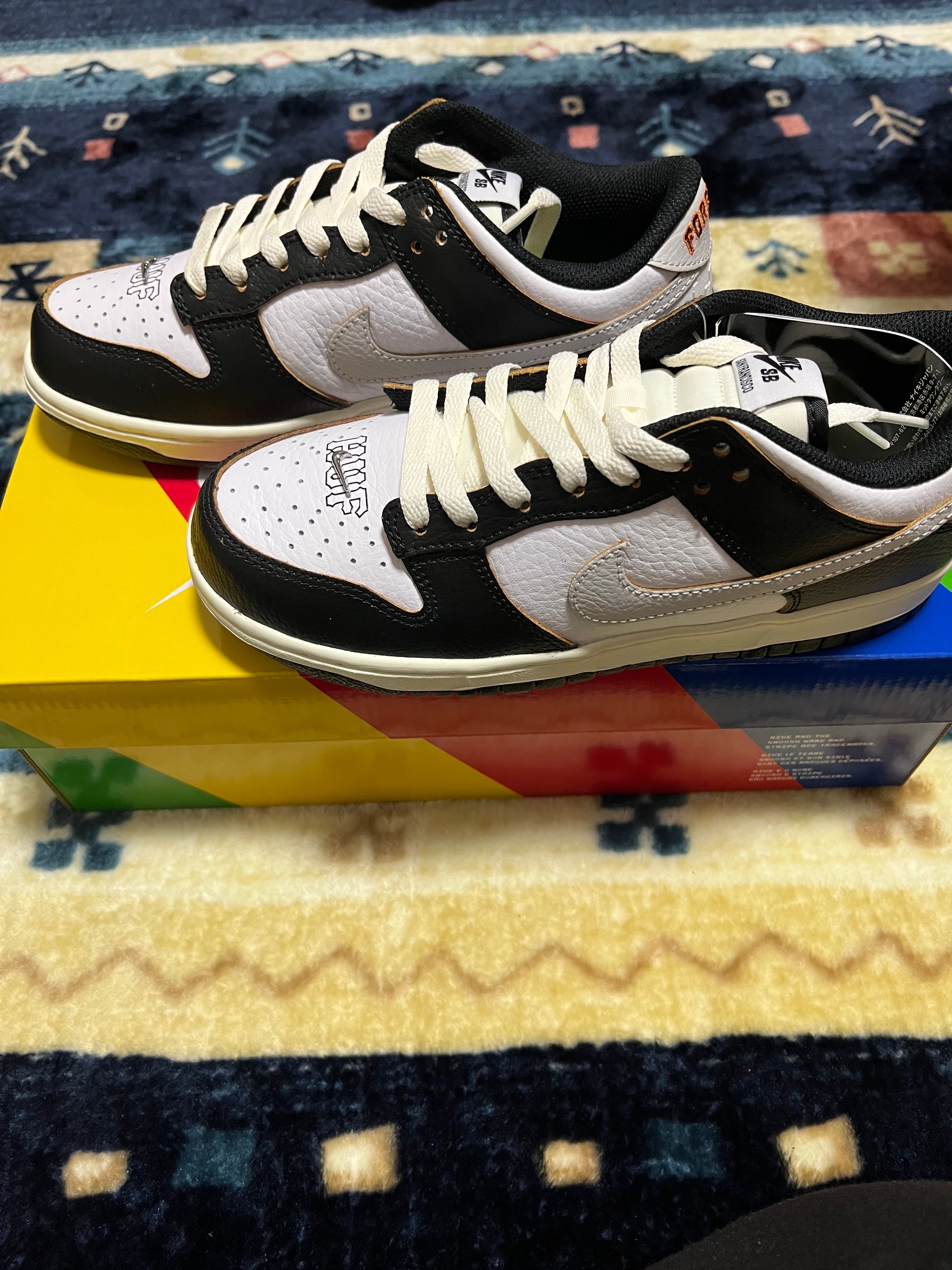 HUF × Nike SB Dunk Low "San Francisco"