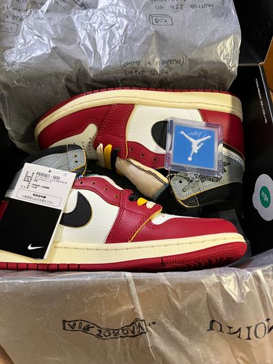 UNION × Nike Air Jordan 1 Retro High OG "Chicago/Shadow"