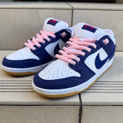 Nike SB Dunk Low "Los Angeles Dodgers/Deep Royal Blue"