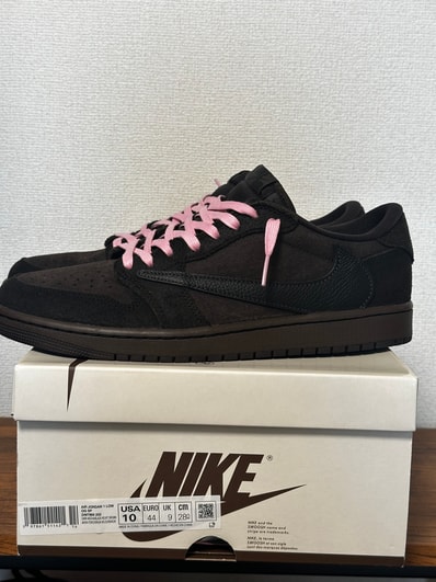 Travis Scott × Nike Air Jordan 1 Low OG SP "Velvet Brown and Dark Mocha"