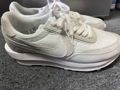 sacai × Nike LDV Waffle "Triple White"