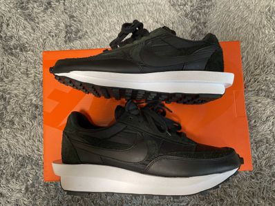 sacai × Nike LDV Waffle "Triple Black"