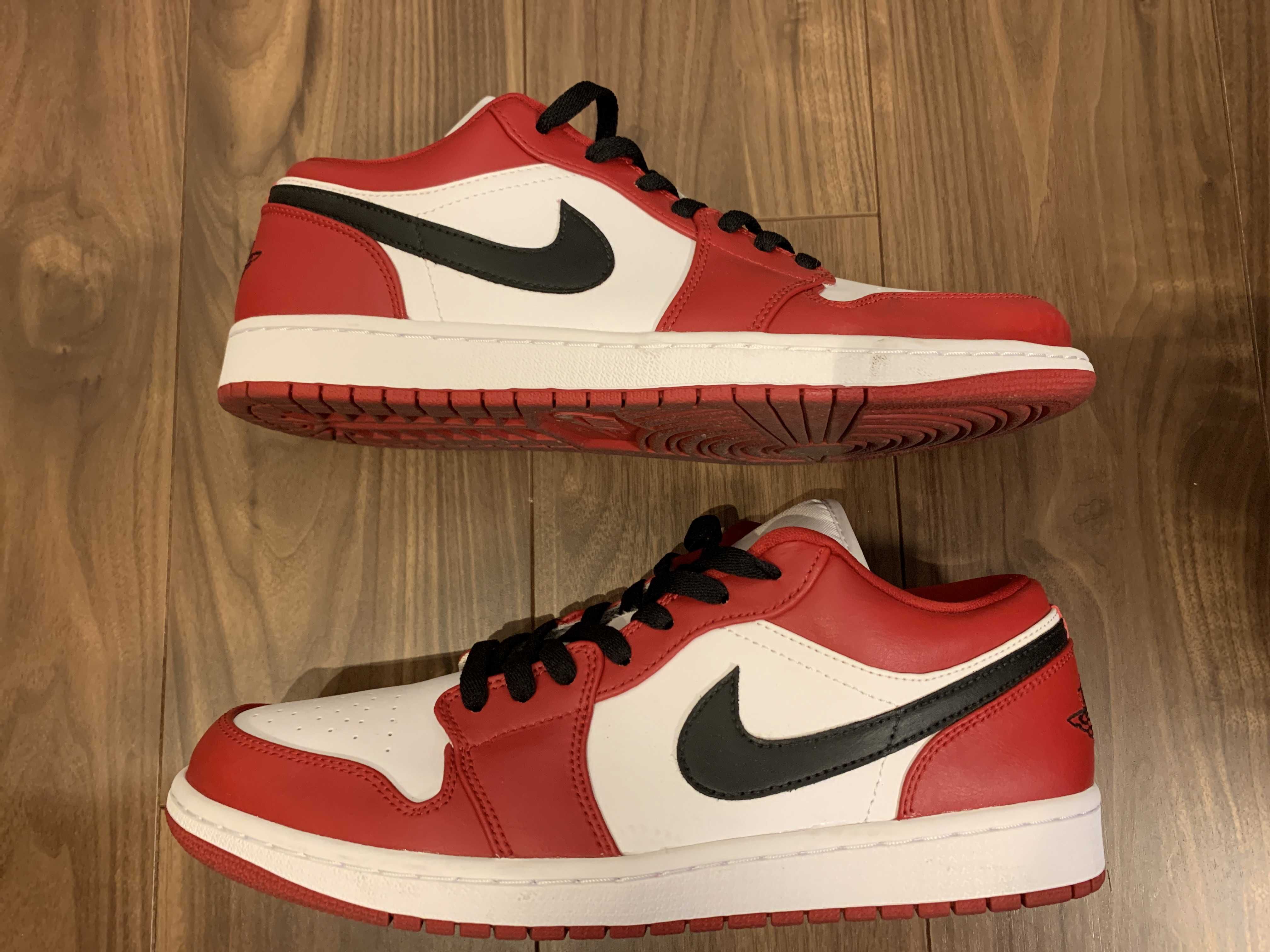 Nike Air Jordan 1 Low "Gym Red/White"