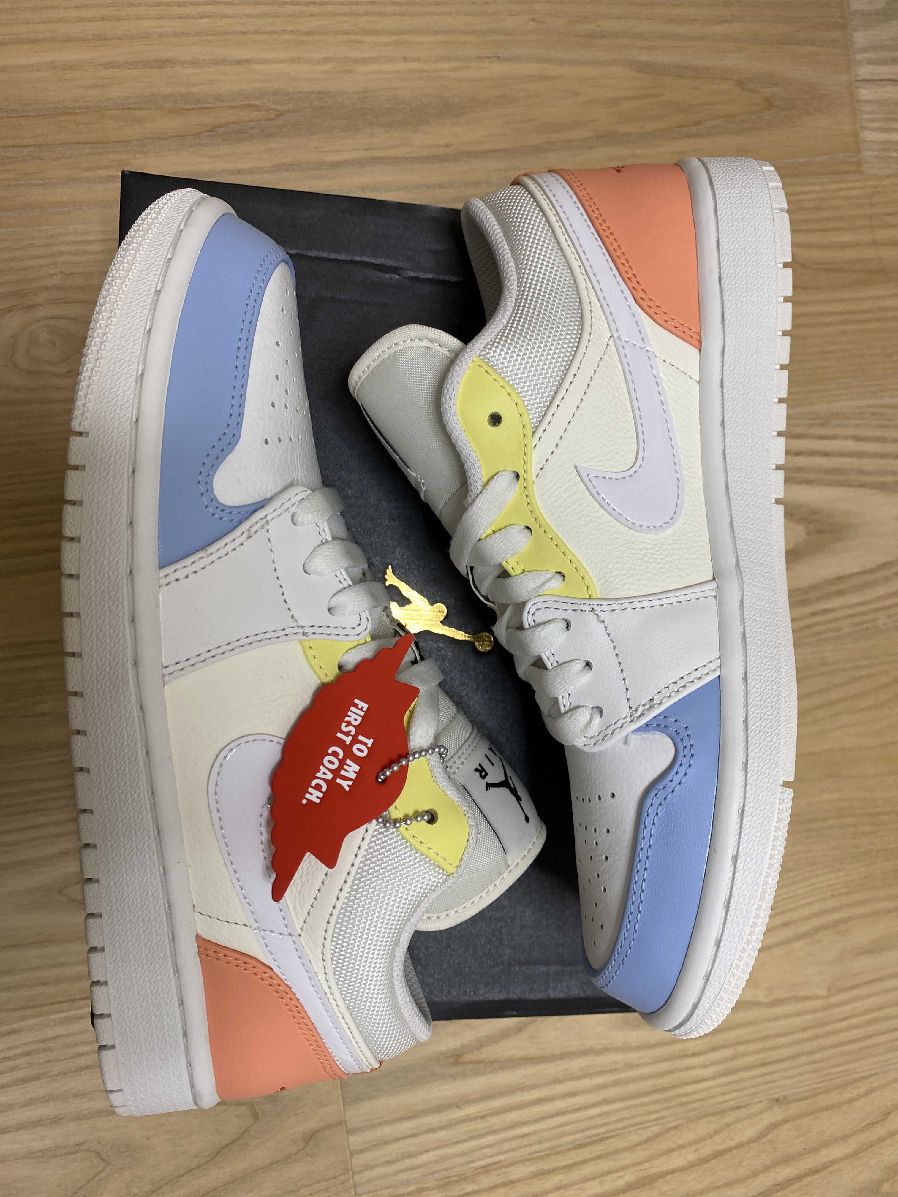 NIKE AIR JORDAN 1 LOW "TO MY FIRST COACH"