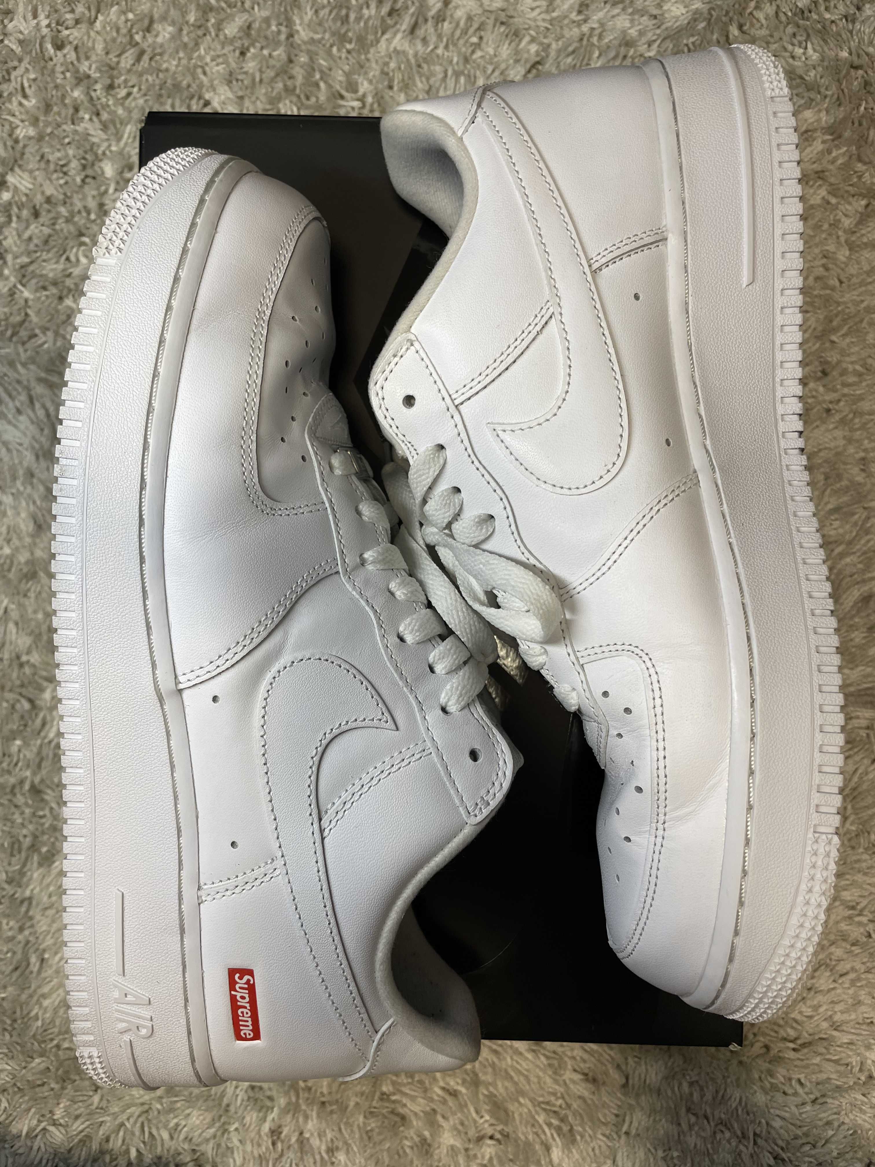 Supreme × Nike Air Force 1 Low "White"