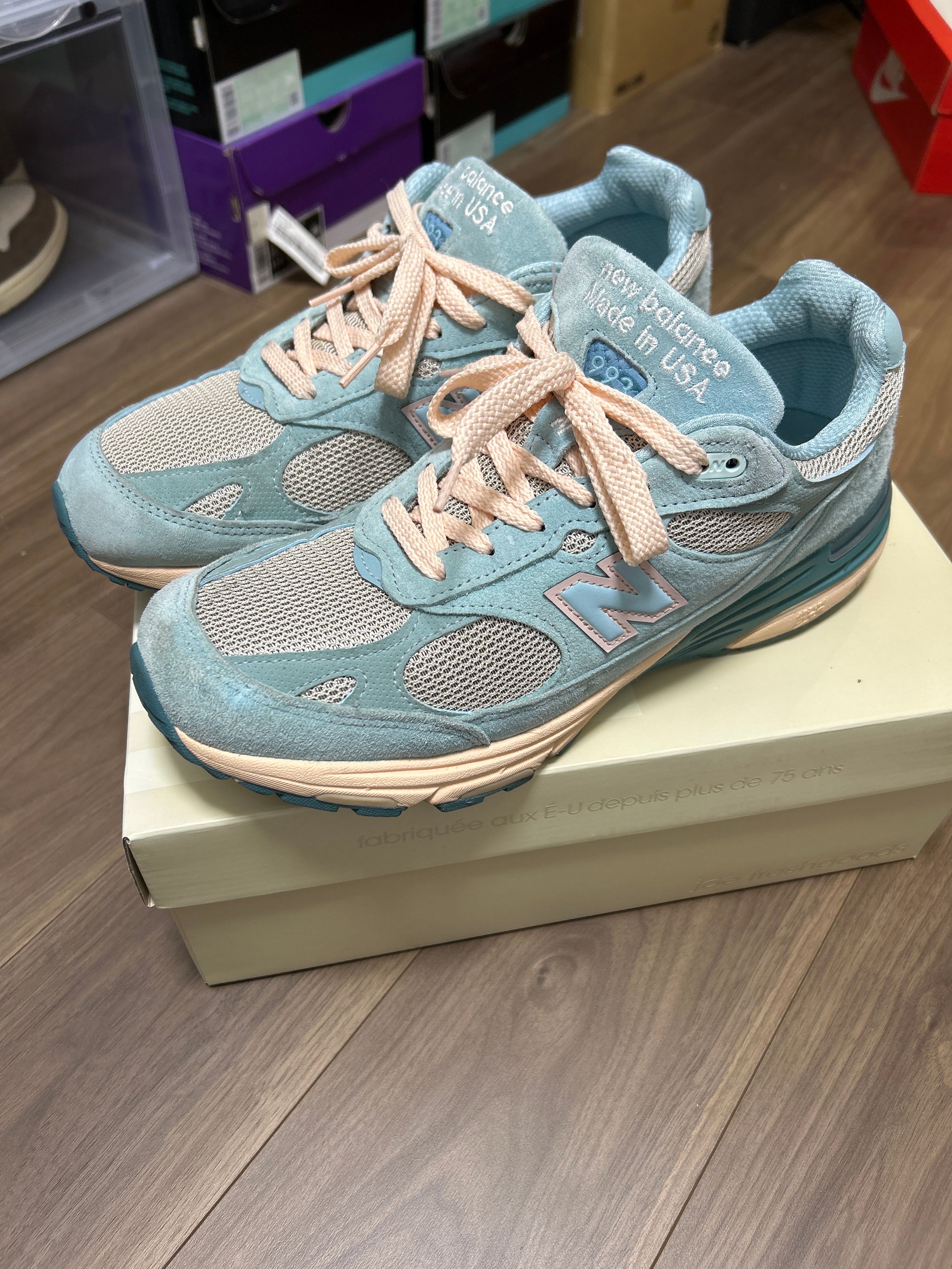 Joe Freshgoods × New Balance 993 Performance Art "Arctic Blue"