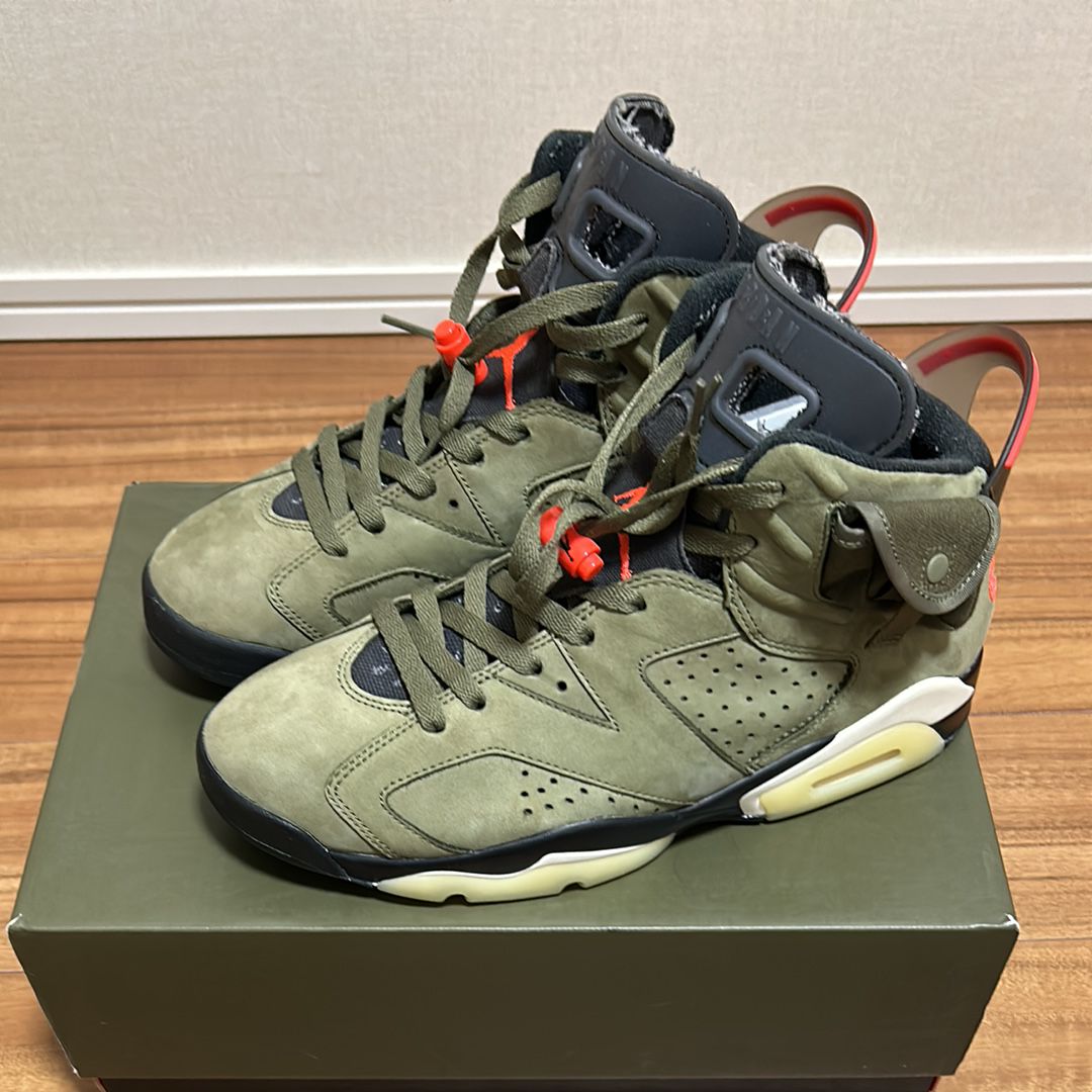 Travis Scott × Nike Air Jordan 6 Retro "Medium Olive"