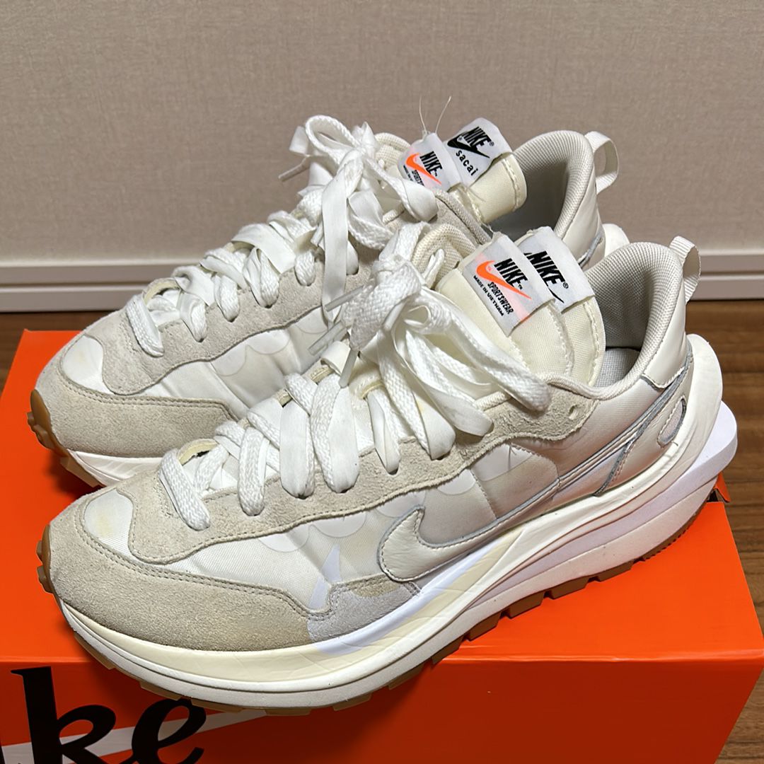 sacai × Nike Vapor Waffle "White Gum"