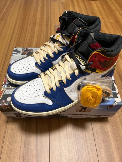 Union × Nike Air Jordan 1 Retro High OG NRG "Storm Blue/Varsity Red"