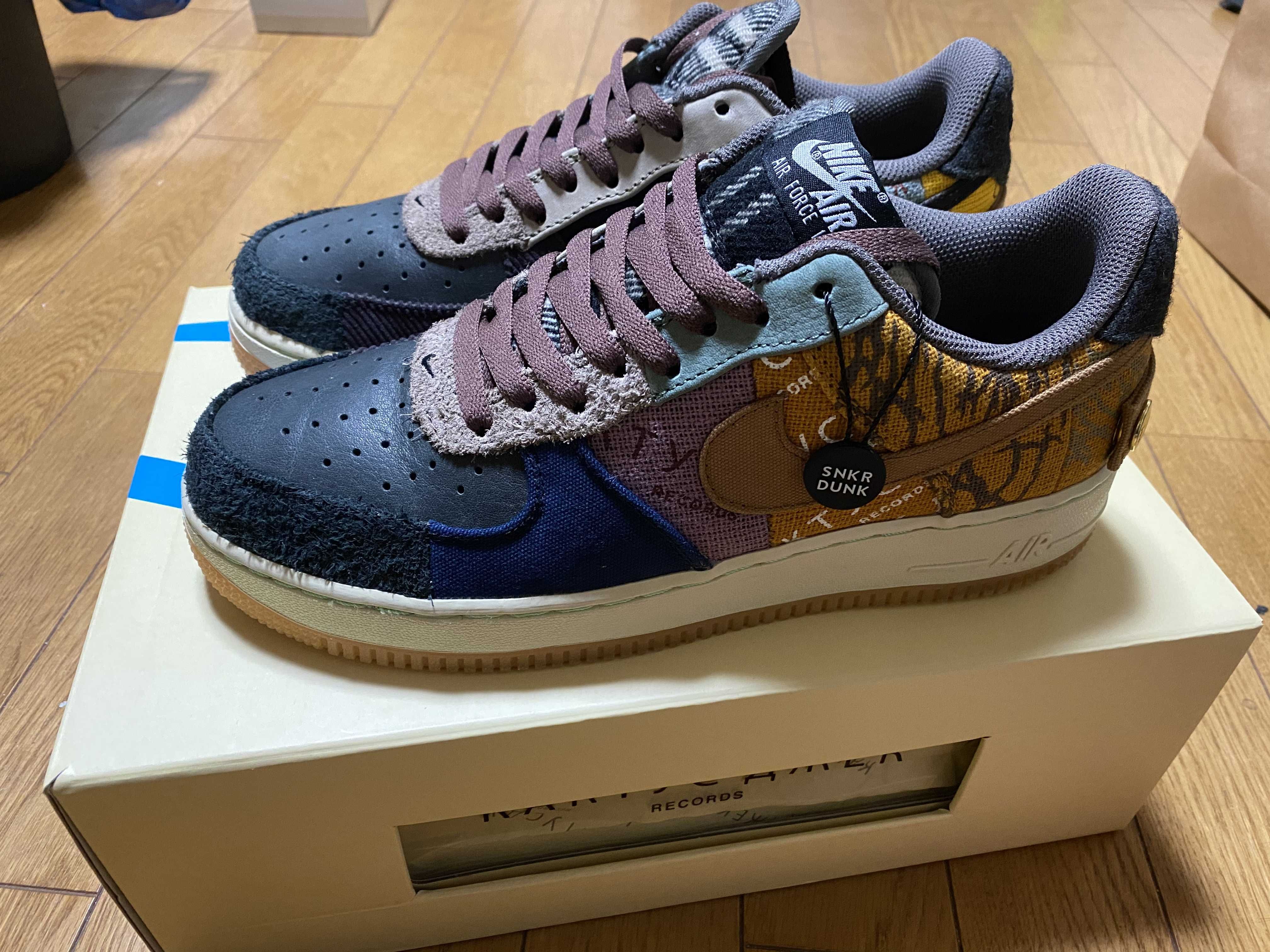 Travis Scott × Nike Air Force 1 Low Cactus Jack "Multi Color"