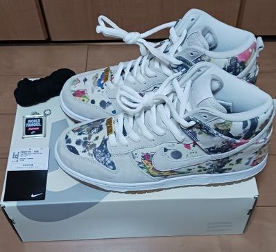 Supreme × Nike SB Dunk High "Rammellzee"