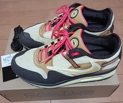 Travis Scott × Nike Air Max 1 "CACT.US Brown"