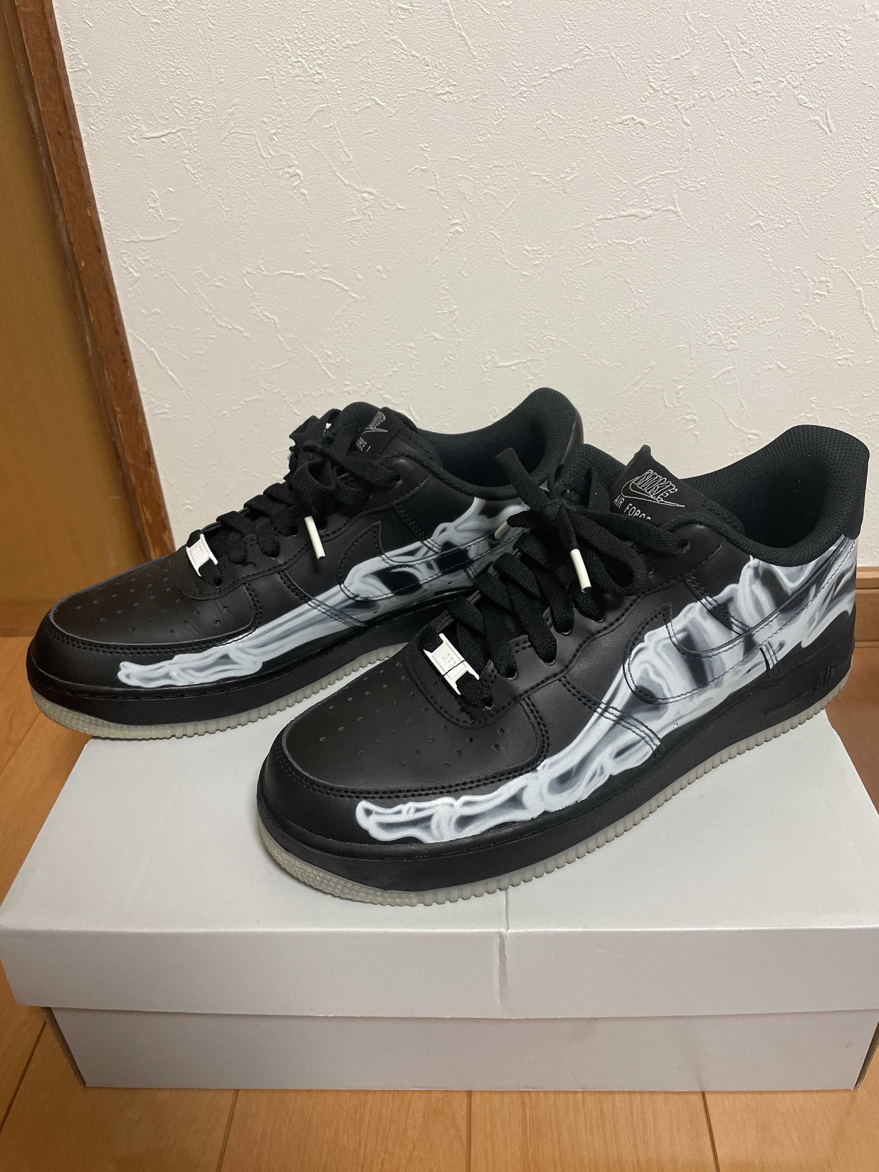 Nike Air Force 1 Low "Black Skeleton"