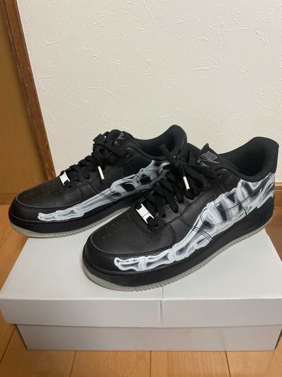 Nike Air Force 1 Low "Black Skeleton"