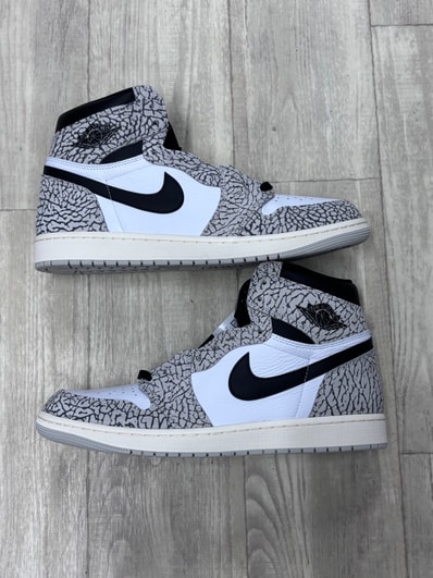 Nike Air Jordan 1 High OG "White Cement/Safari"