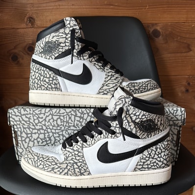 Nike Air Jordan 1 High OG "White Cement/Safari"