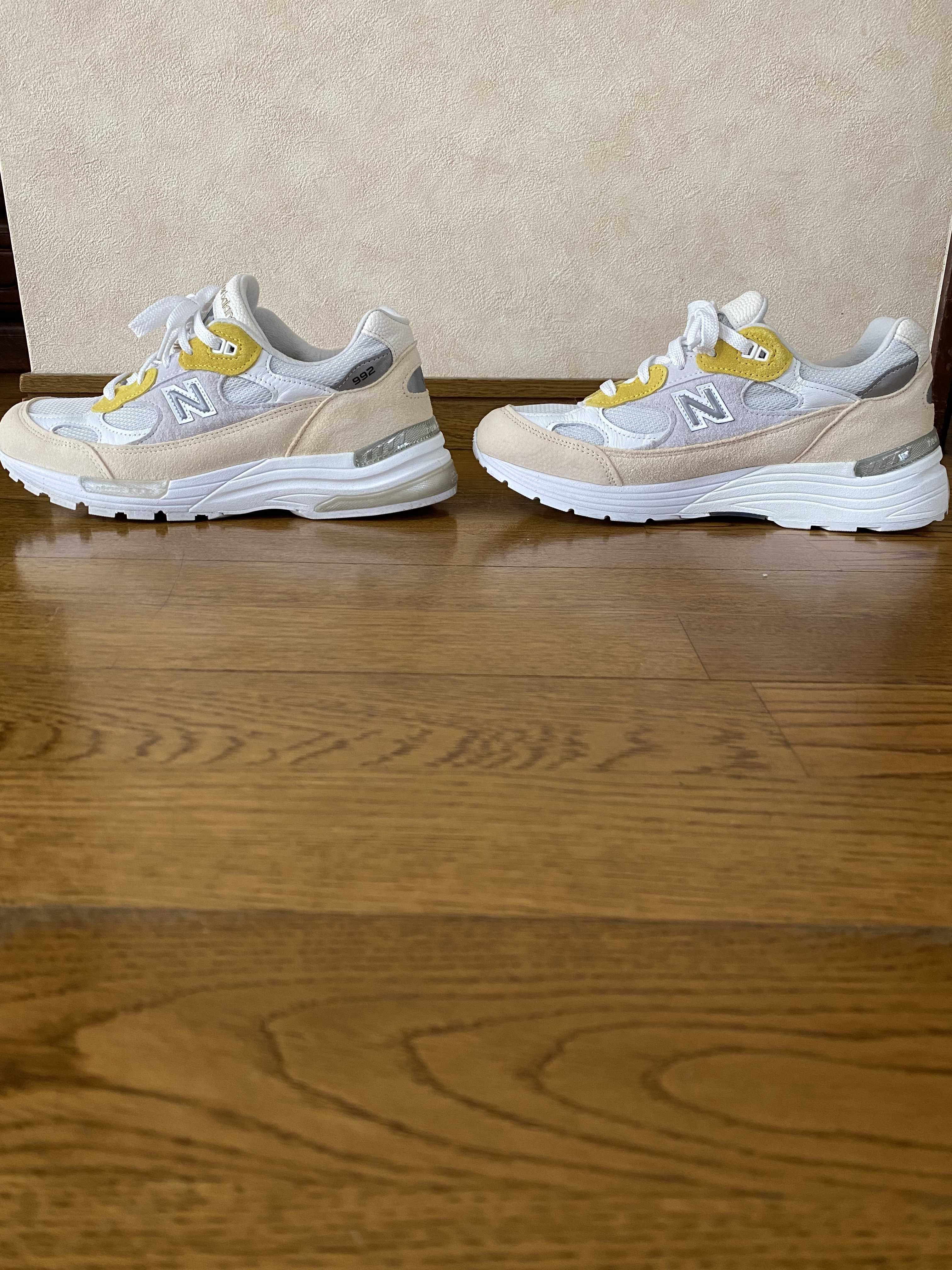 Paperboy × New Balance 992 "Fried Egg"