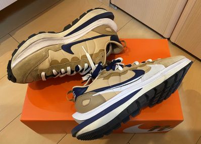 Sacai × Nike Vapor Waffle "Sesame And Blue Void"
