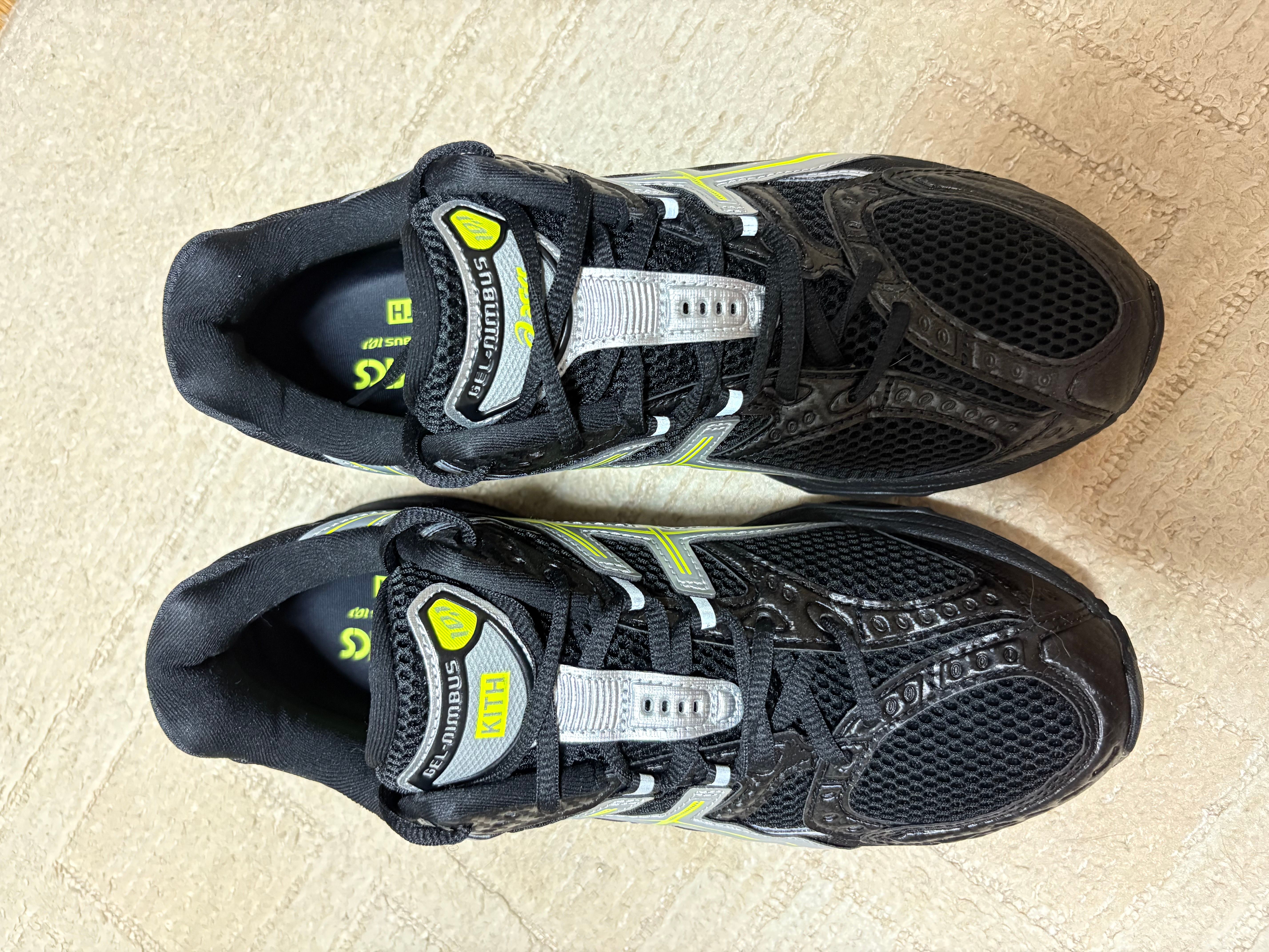 KITH Ronnie Fieg × Asics Gel-Nimbus 10.1 "Black/Pure Silver"