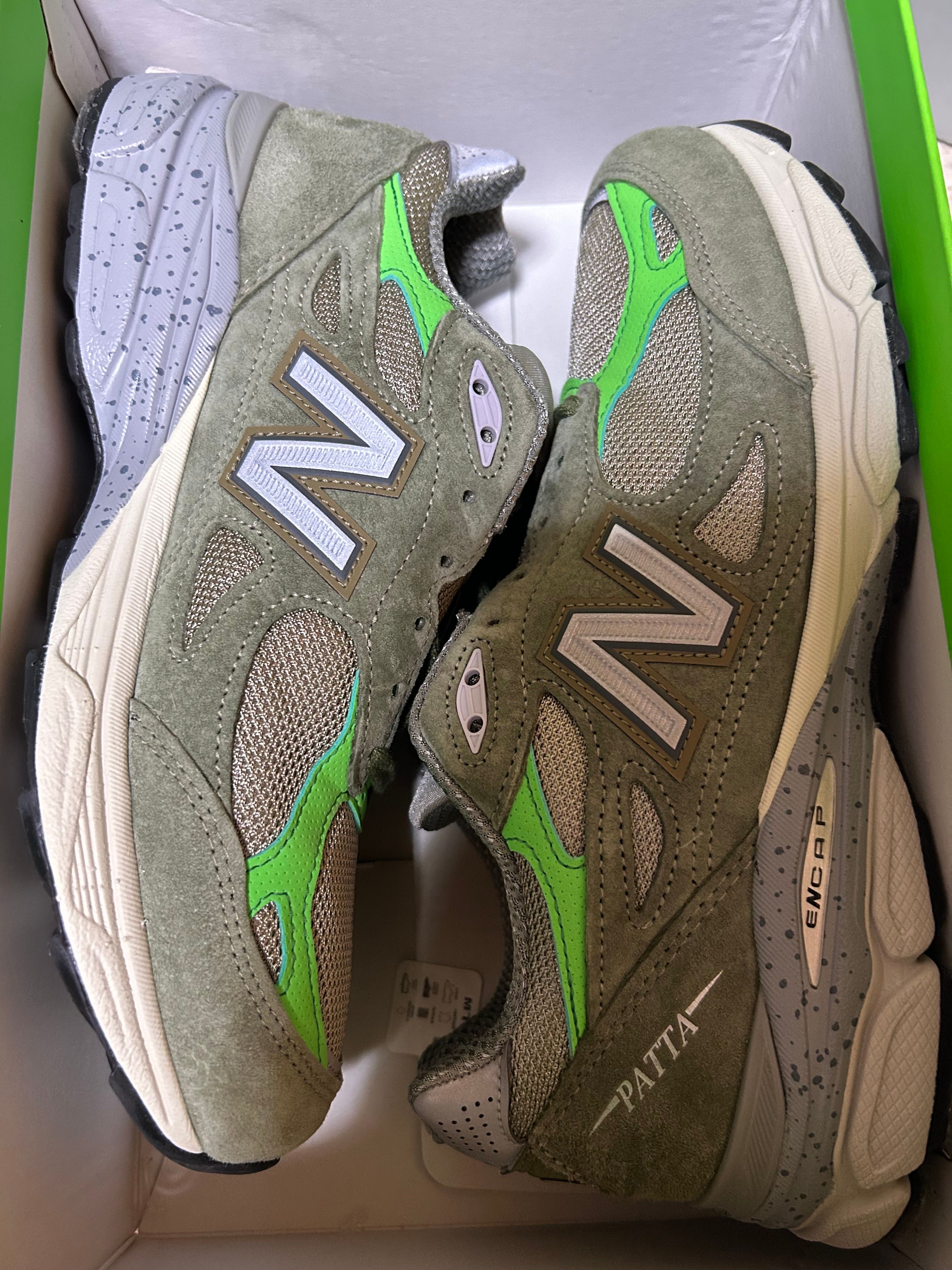 Patta × New Balance 990V3 Keep Your Family Close "Olive"