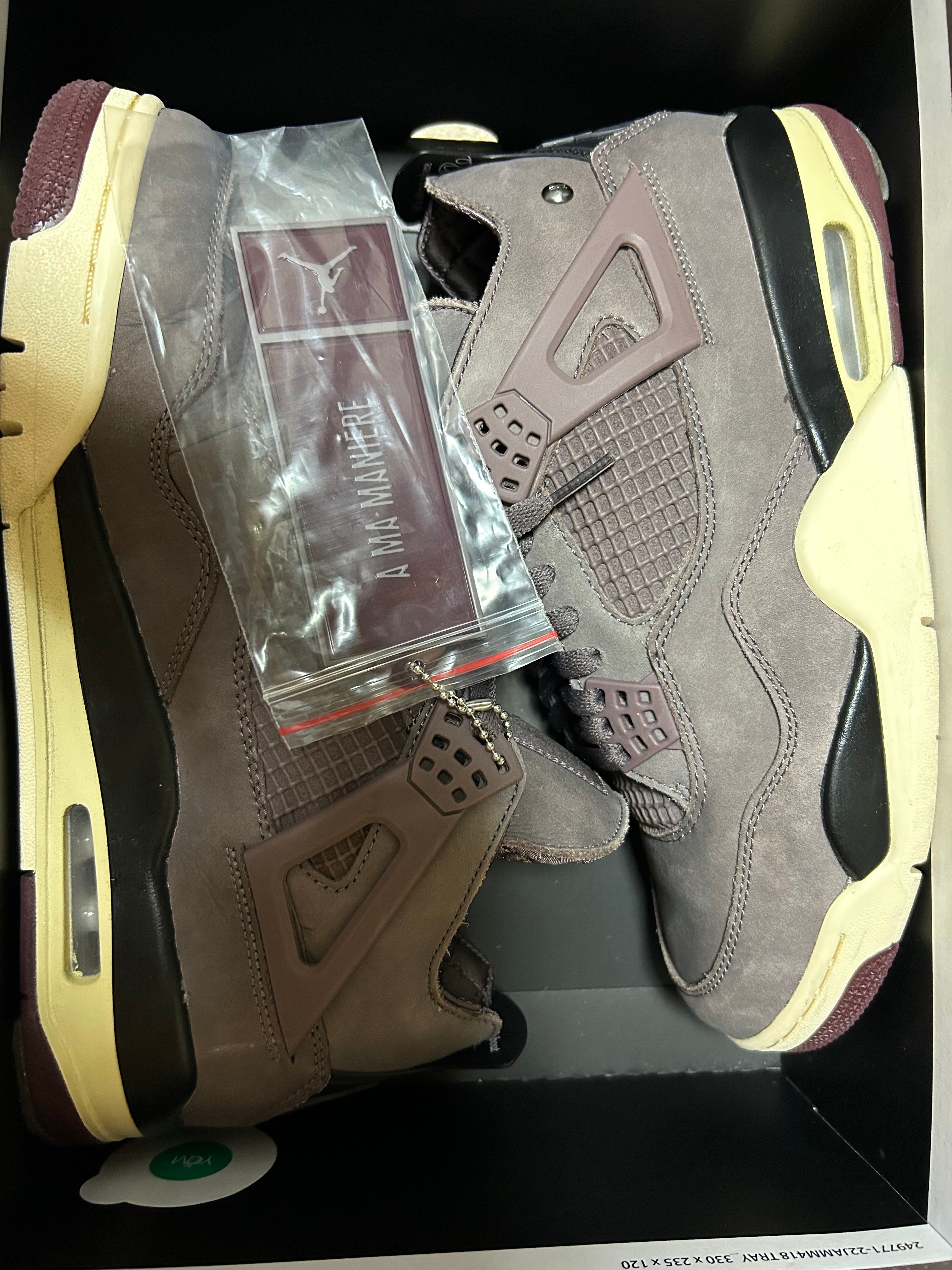 A Ma Maniere × Nike Air Jordan 4 "Violet Ore"