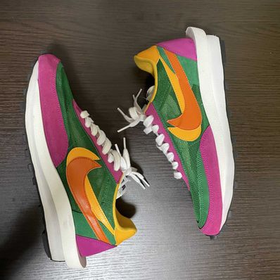 sacai × NIKE LDV WAFFLE "PINE GREEN"