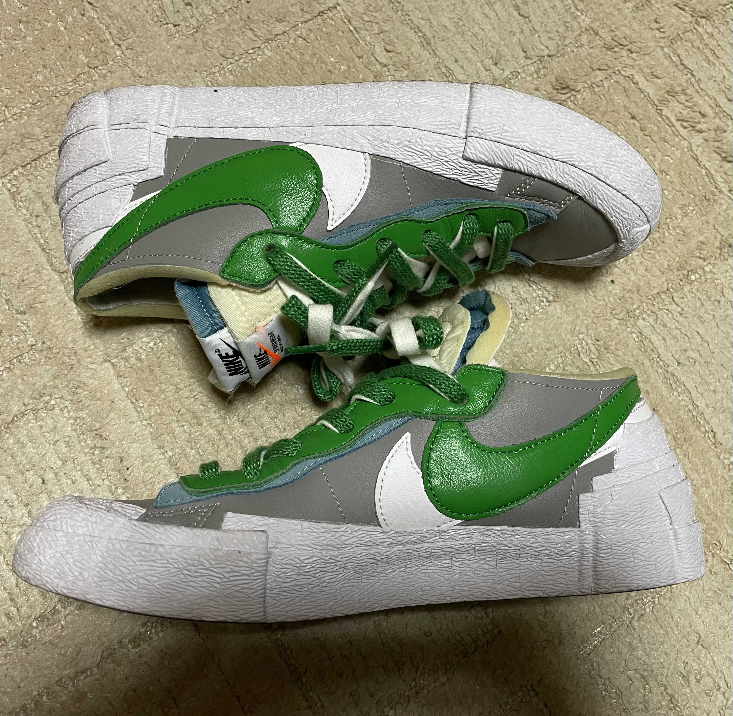 sacai × Nike Blazer Low "Classic Green"