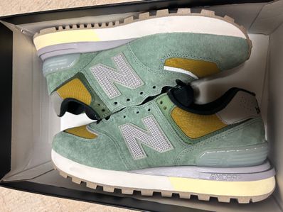Stone Island × New Balance 574 Legacy "Green Clay"
