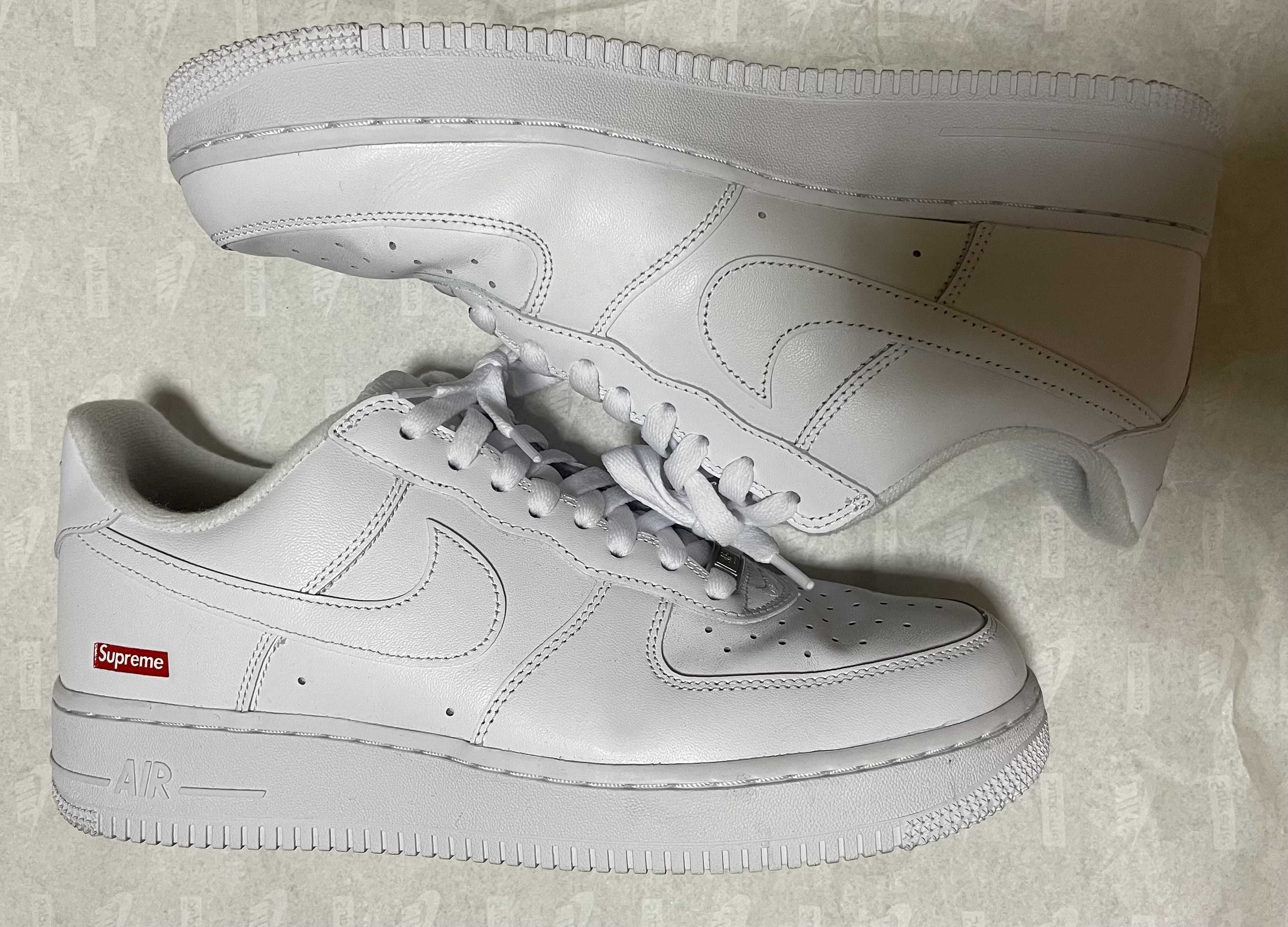 Supreme × Nike Air Force 1 Low "White"