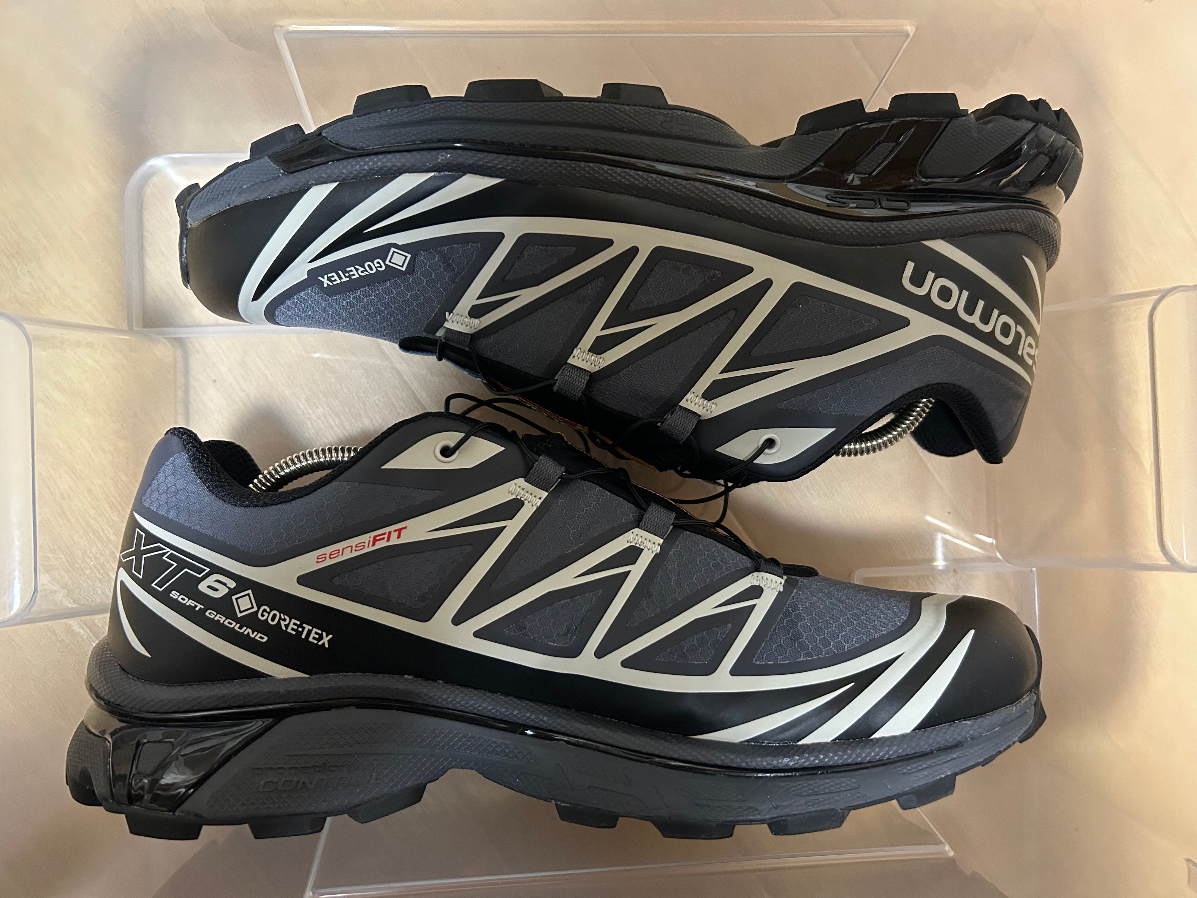 Salomon XT-6 GORE-TEX "Black/Ebony/Lunar Rock"