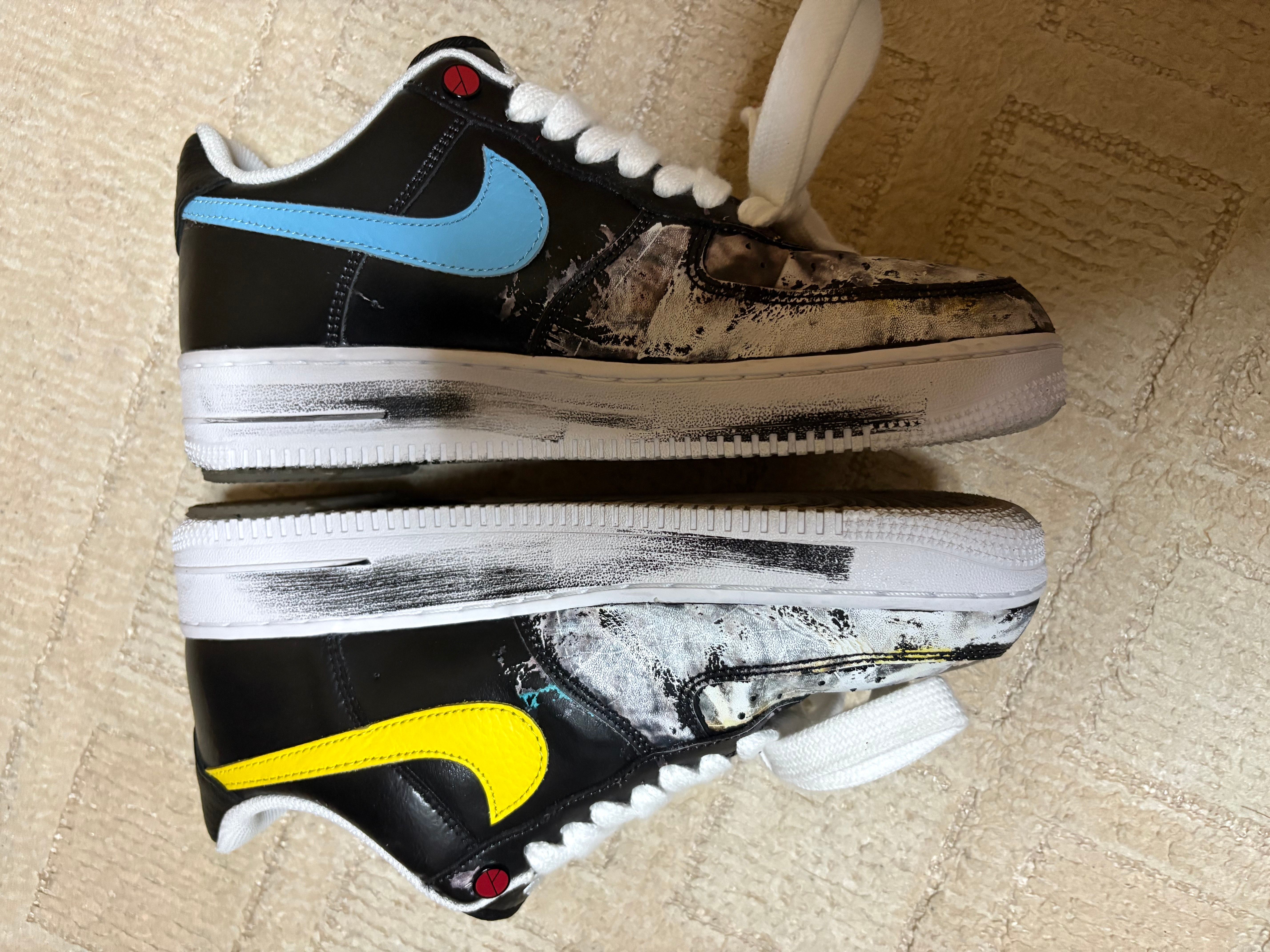 PEACEMINUSONE × Nike Air Force 1 Low '07 Para-Noise 3.0 "Black and Multi-Color" / G-DRAGON