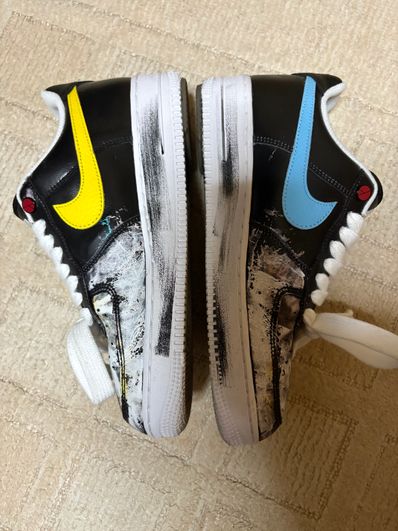 PEACEMINUSONE × Nike Air Force 1 Low '07 Para-Noise 3.0 "Black and Multi-Color" / G-DRAGON
