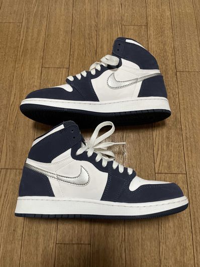 Nike GS Air Jordan 1 High OG CO.JP "Midnight Navy" (2020)(ブリーフケースなし)