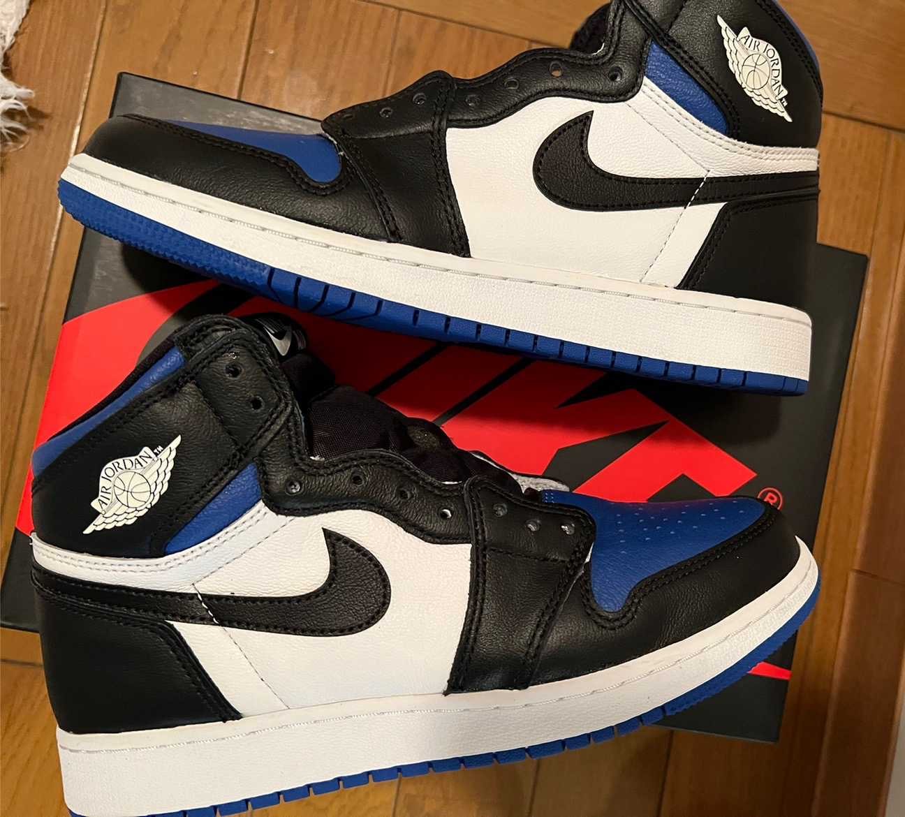 Nike GS Air Jordan 1 High "Royal Toe" (2020)