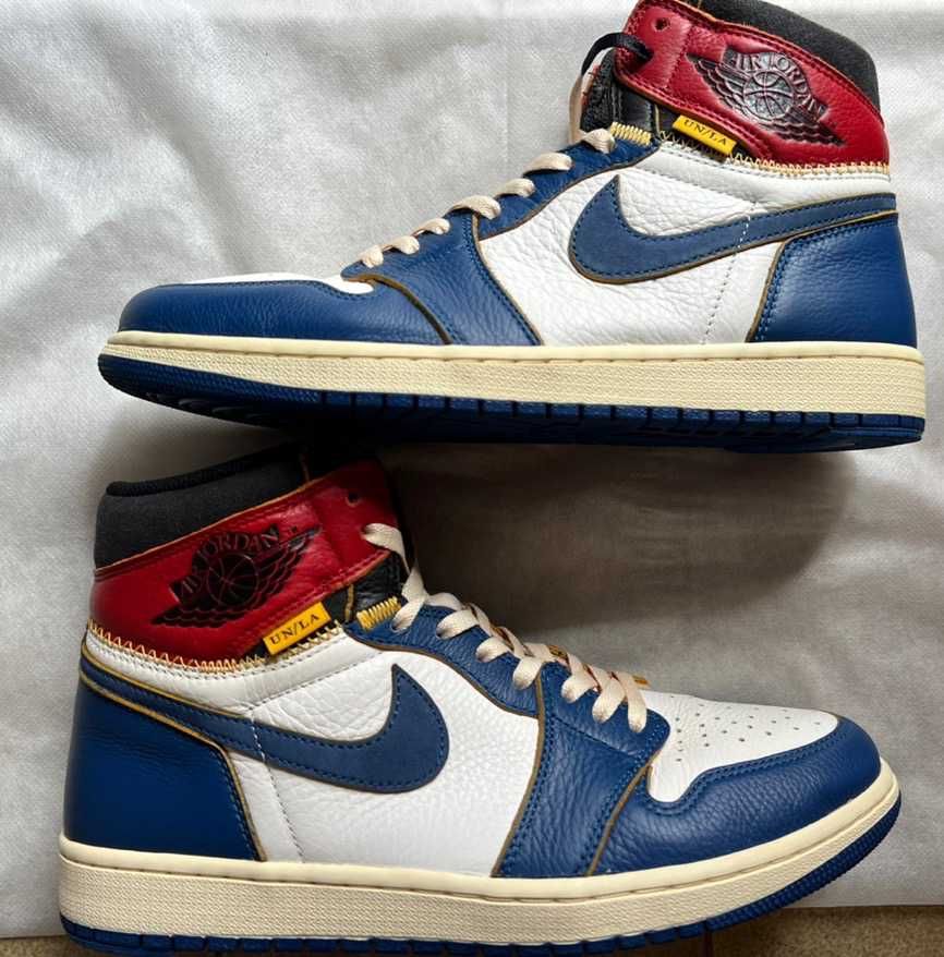 Union × Nike Air Jordan 1 Retro High OG NRG "Storm Blue/Varsity Red"