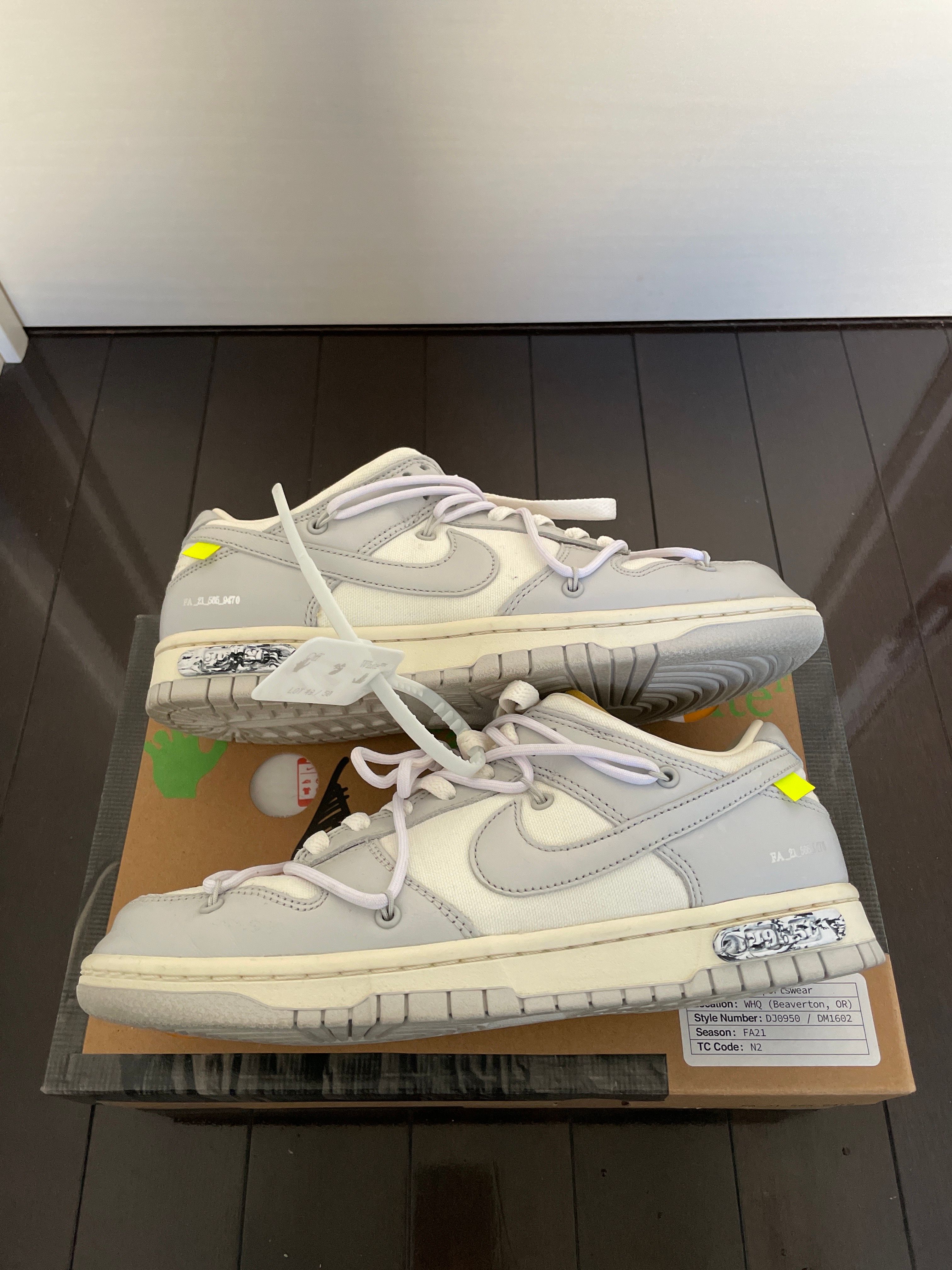 Off-White × Nike Dunk Low 1 of 50 "Lot.49"