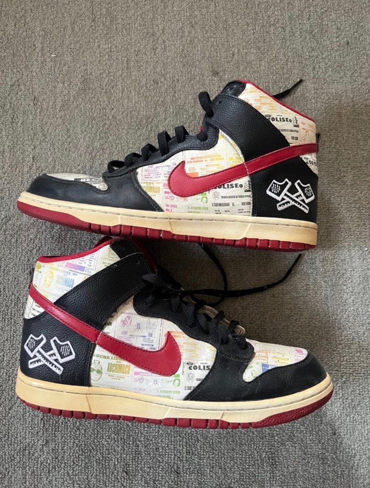 Nike Dunk High "Lucha Libre"