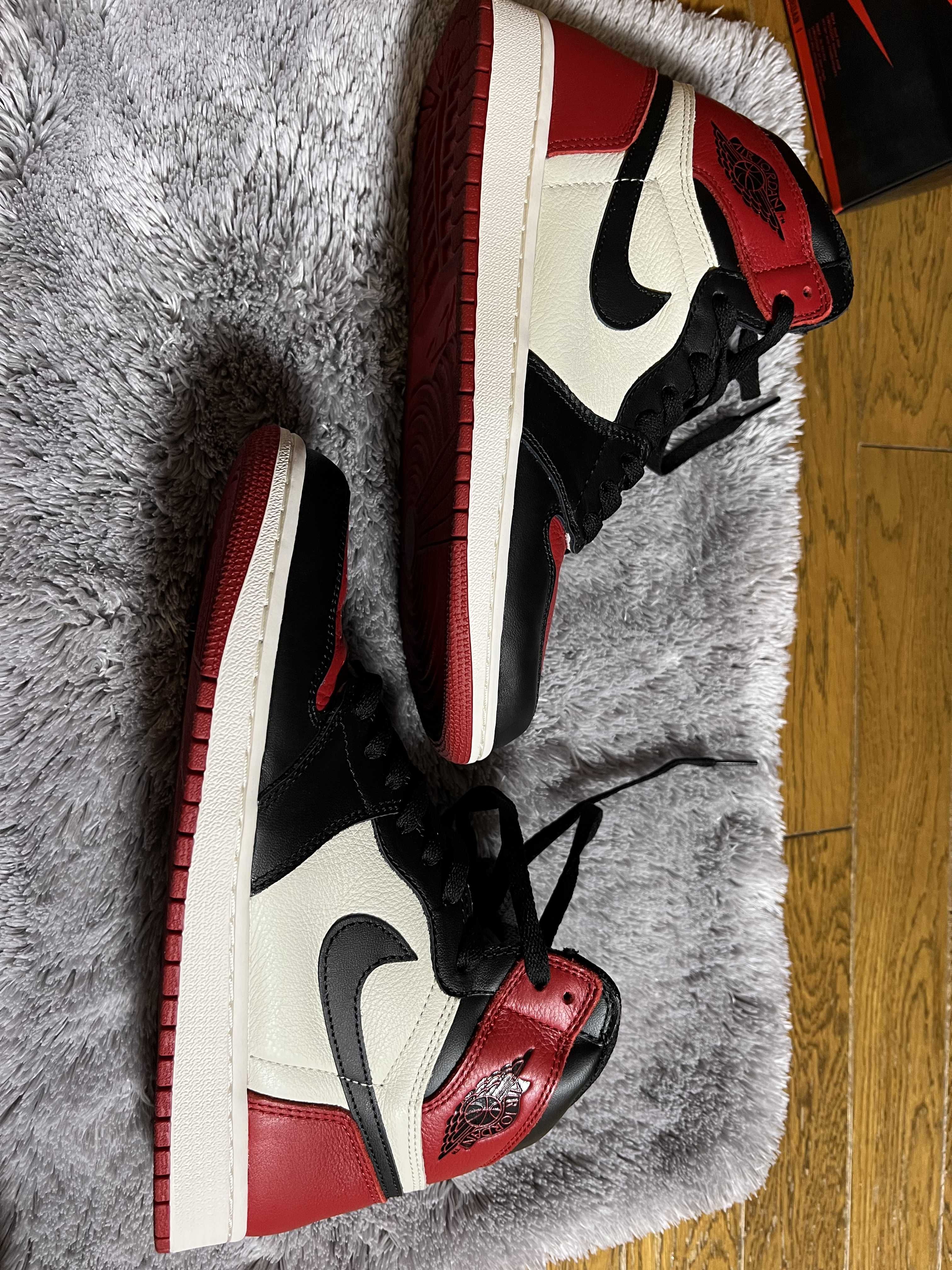 Nike Air Jordan 1 Retro High OG "Bred Toe"