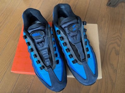Stash × Nike Air Max 95 "Black and Harbor Blue" (2024)