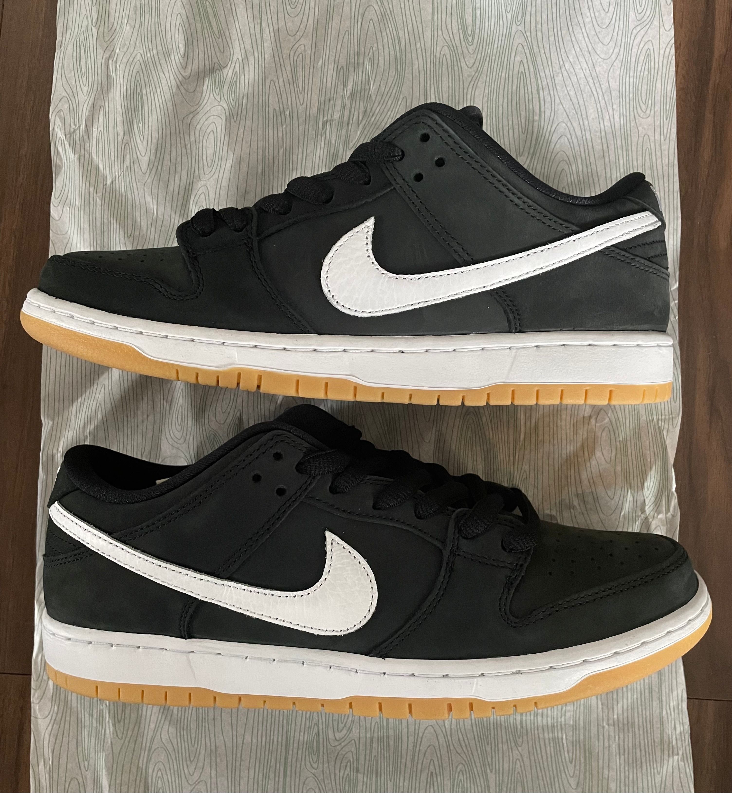 Nike SB Dunk Low Pro "Black/WhiteBlack-Gum Light Brown"