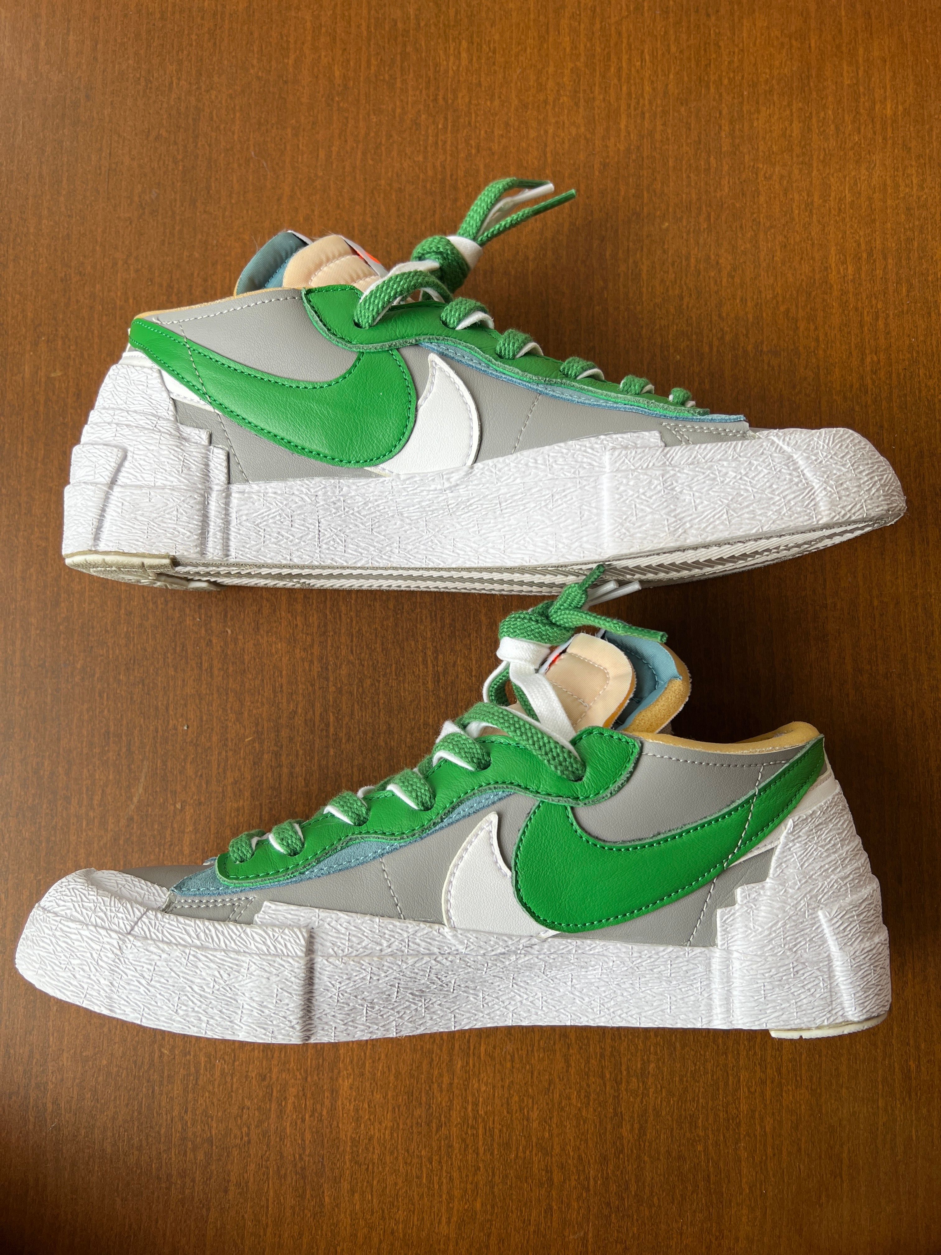 sacai × Nike Blazer Low "Classic Green"