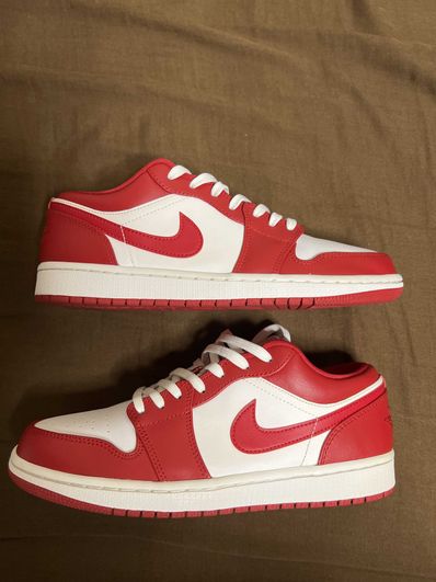 Nike Air Jordan 1 Low "Gym Red/White"