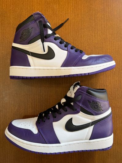 Nike Air Jordan 1 Retro High OG "Court Purple White/Black" (2020)