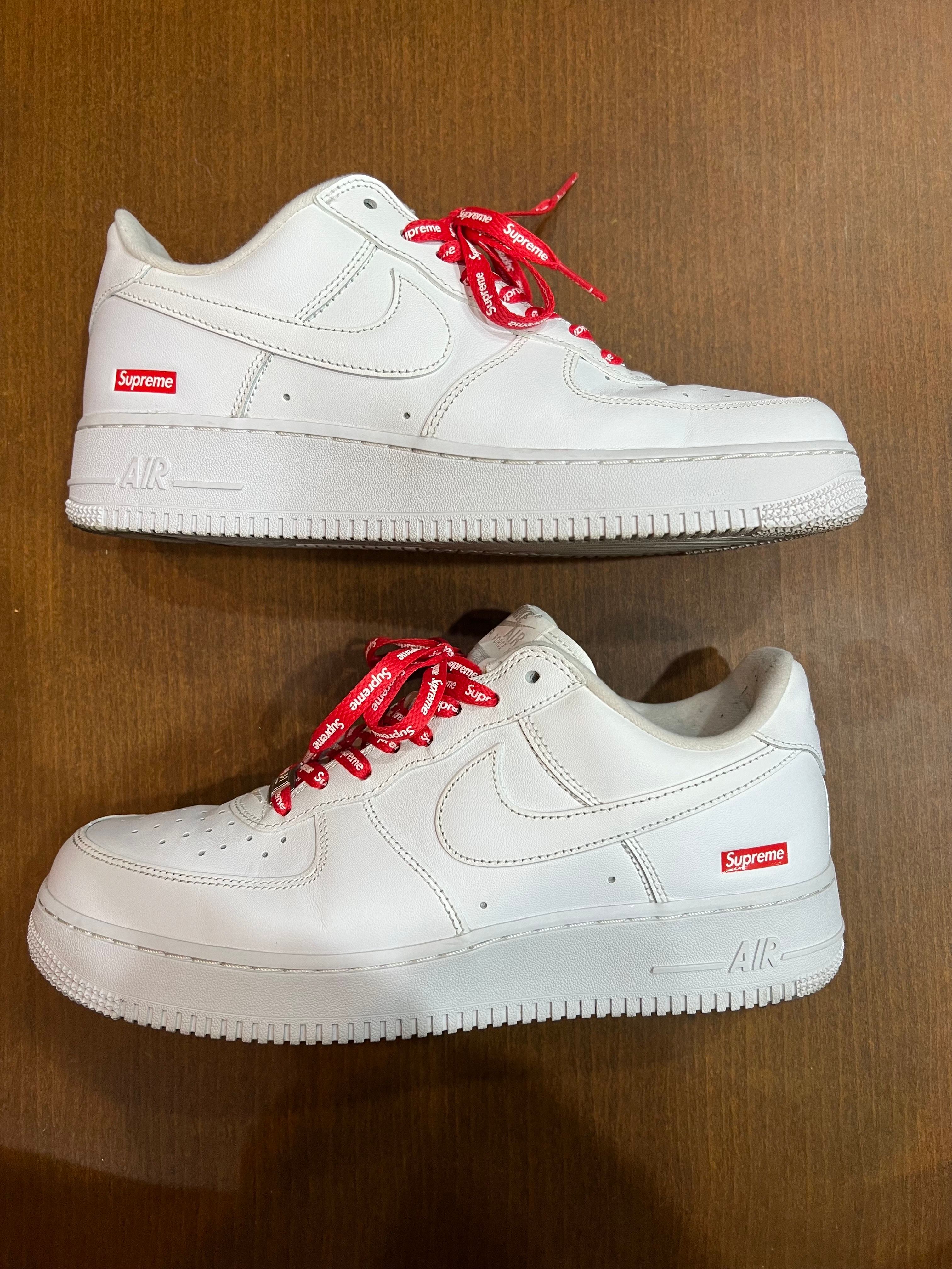 Supreme × Nike Air Force 1 Low "White"