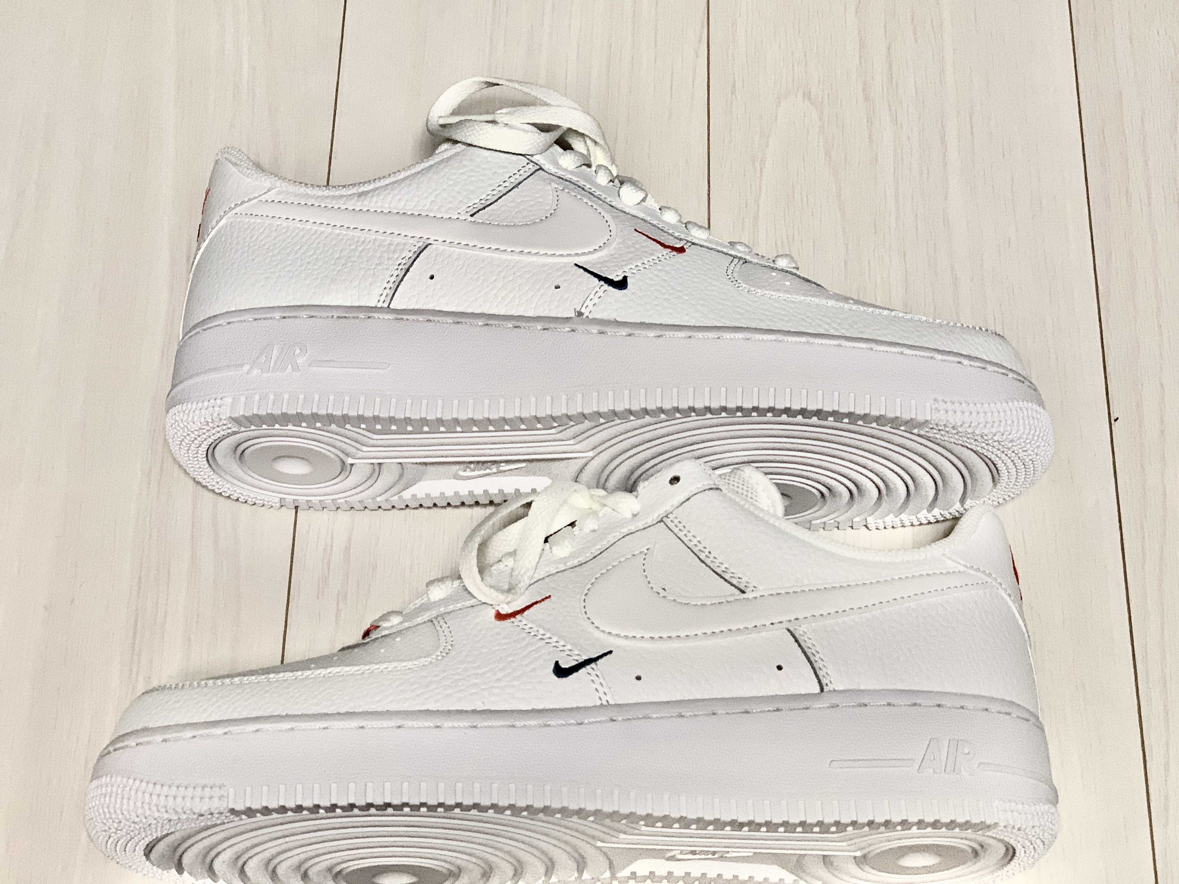 Nike Women's Air Force 1 Low '07 Essential "Summit White/Solar Red"