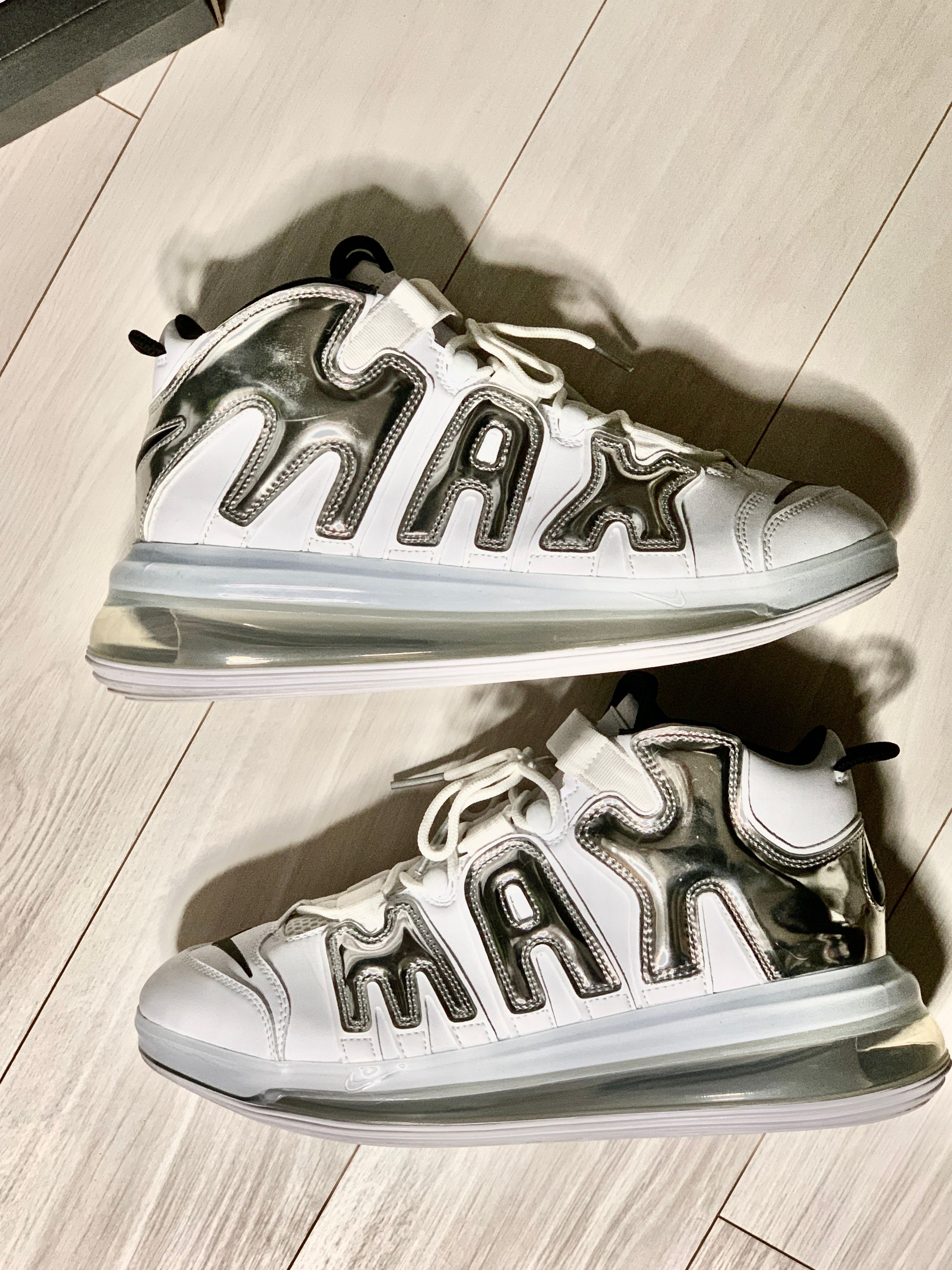 NIKE AIR MORE UPTEMPO 720 CHROME